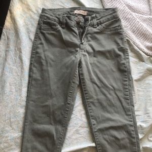Green pants